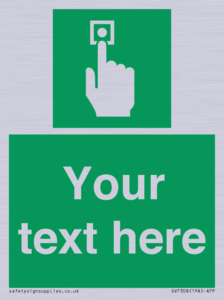 Custom Safe Condition Emergency call point